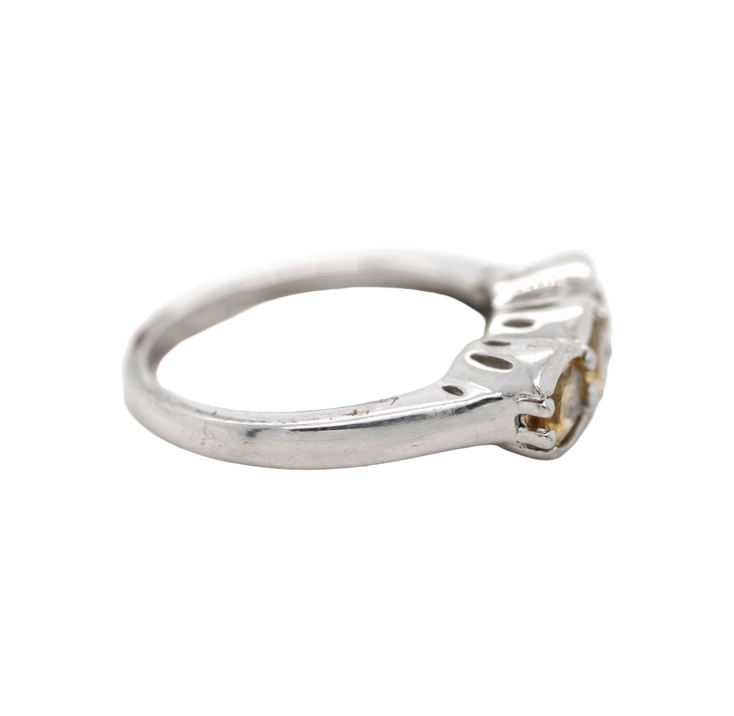 925 Silver Citrine Ring