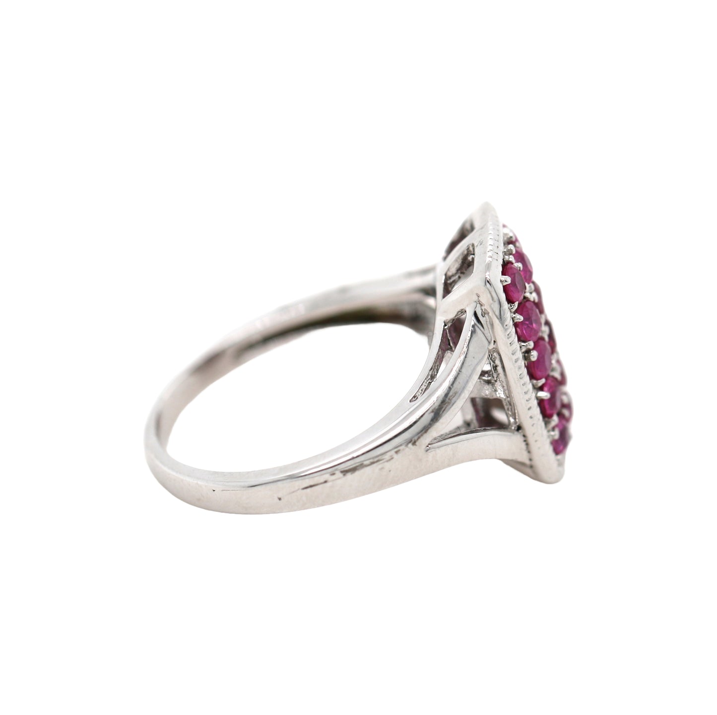 925 Shades of Ruby Ring