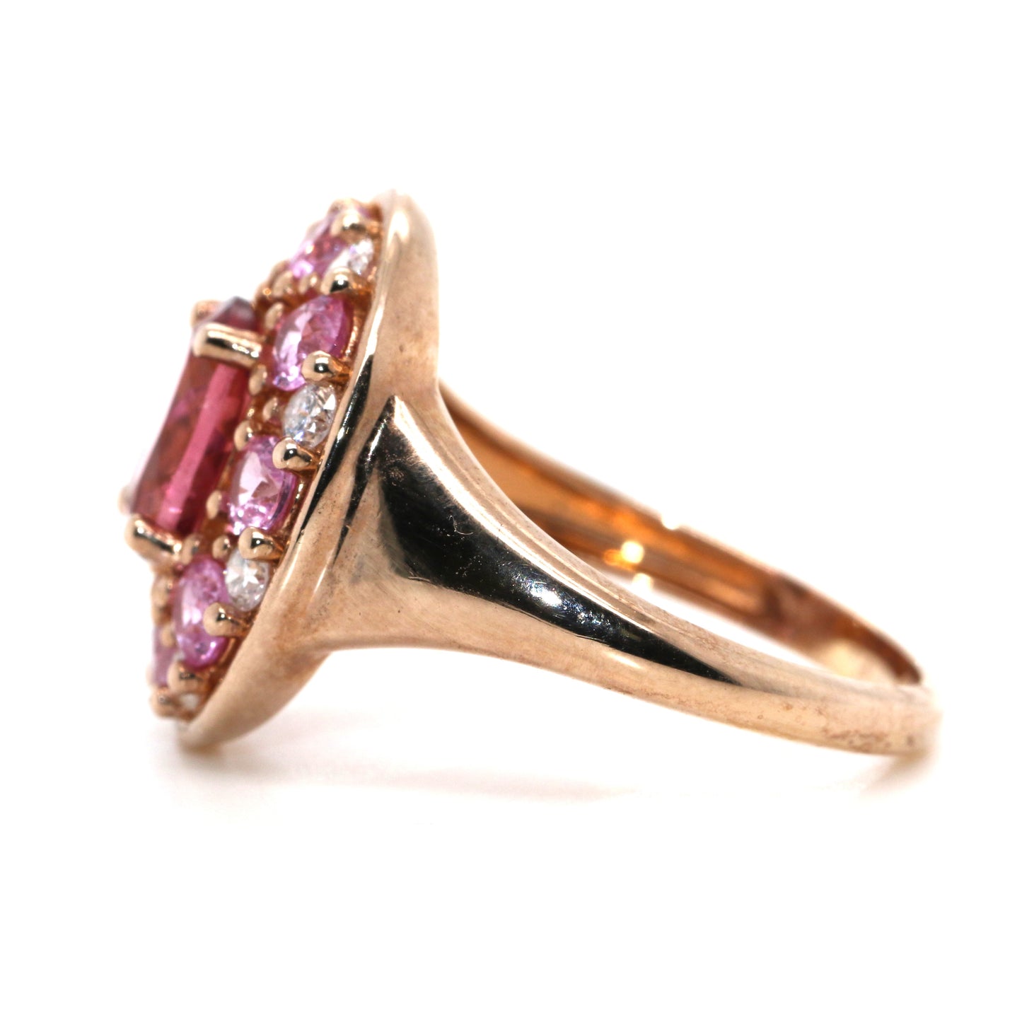 Pink Sapphire / Pink Tourmaline Ring, 2.25 cts.
