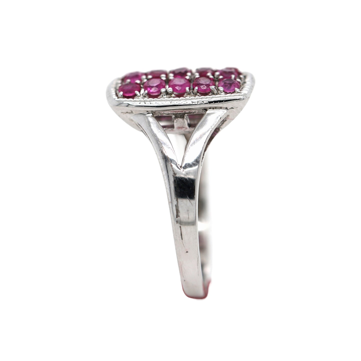 925 Shades of Ruby Ring