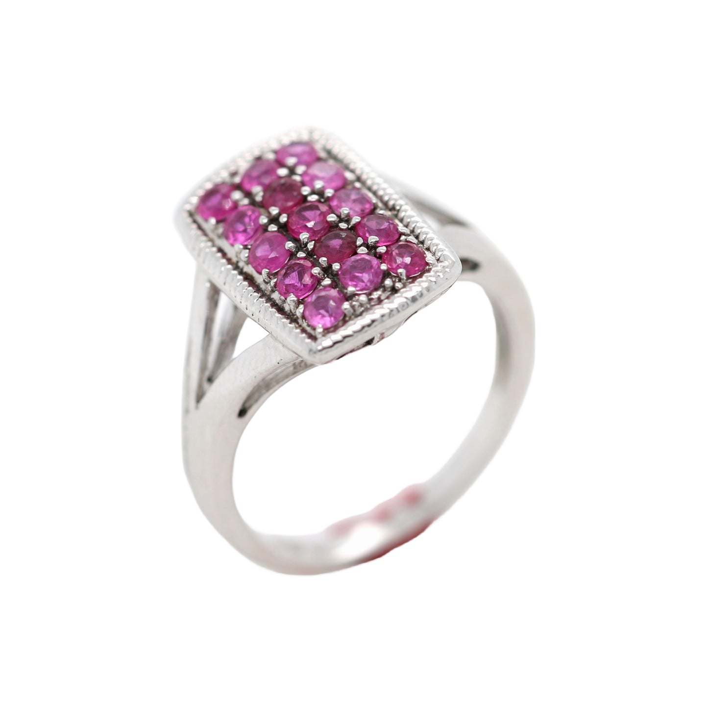 925 Shades of Ruby Ring