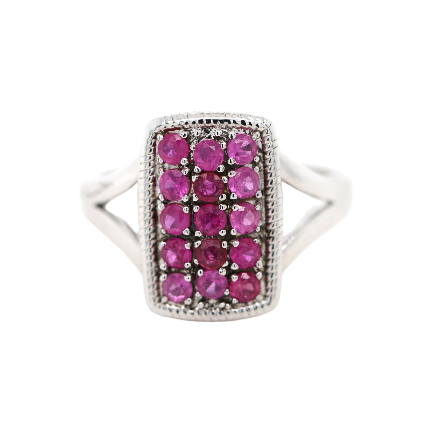 925 Shades of Ruby Ring