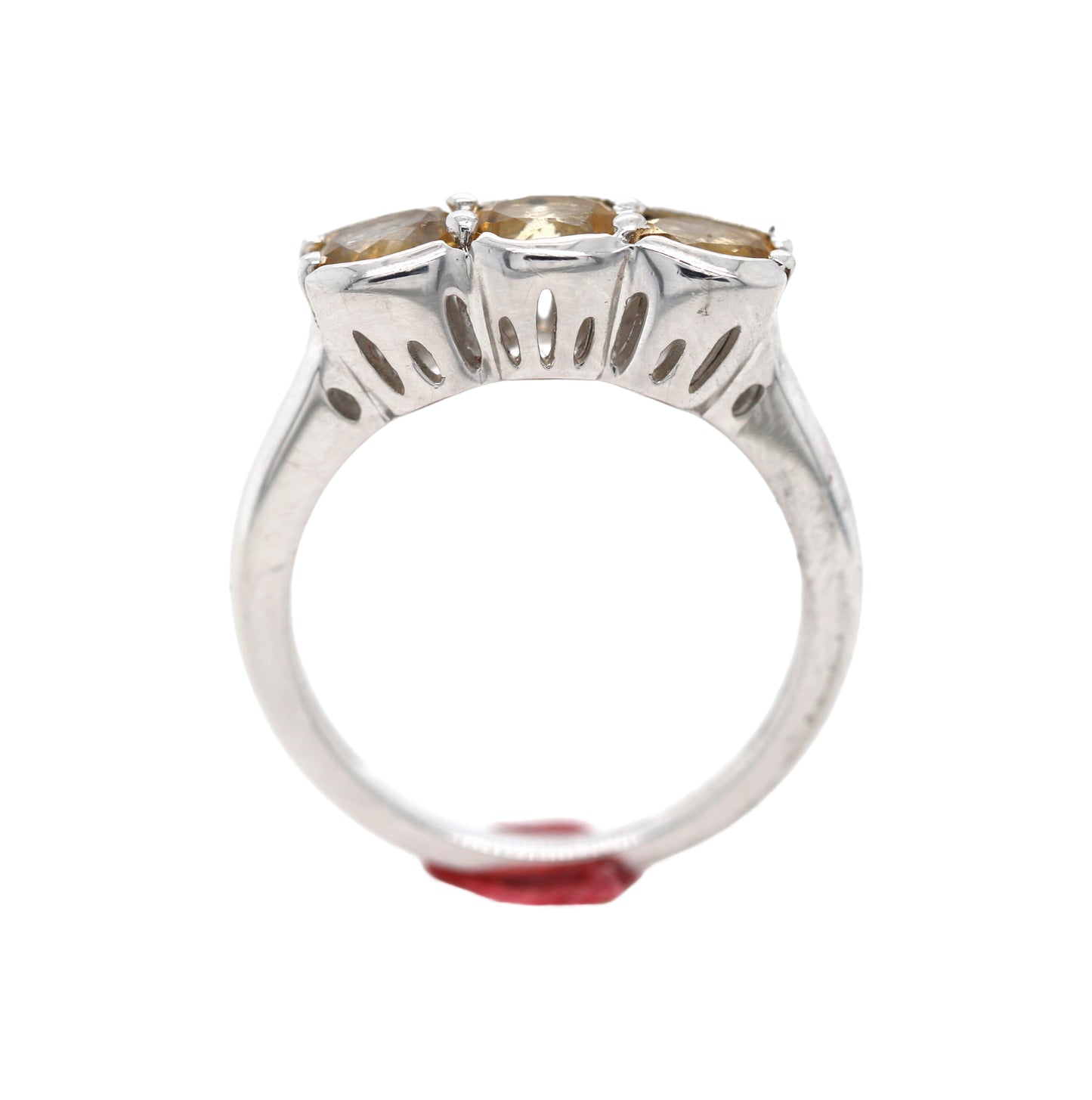 925 Silver Citrine Ring