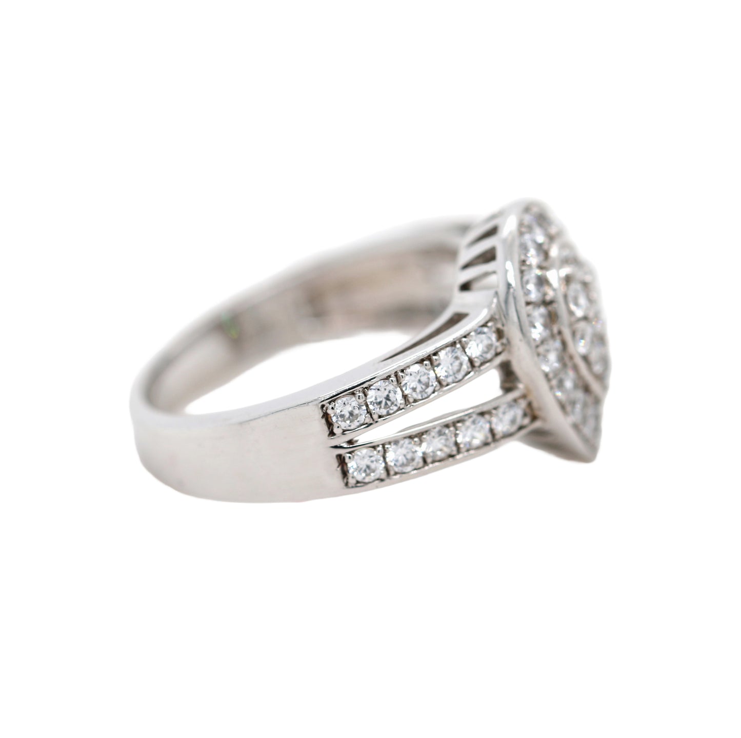 Beautiful White Sapphire Ring