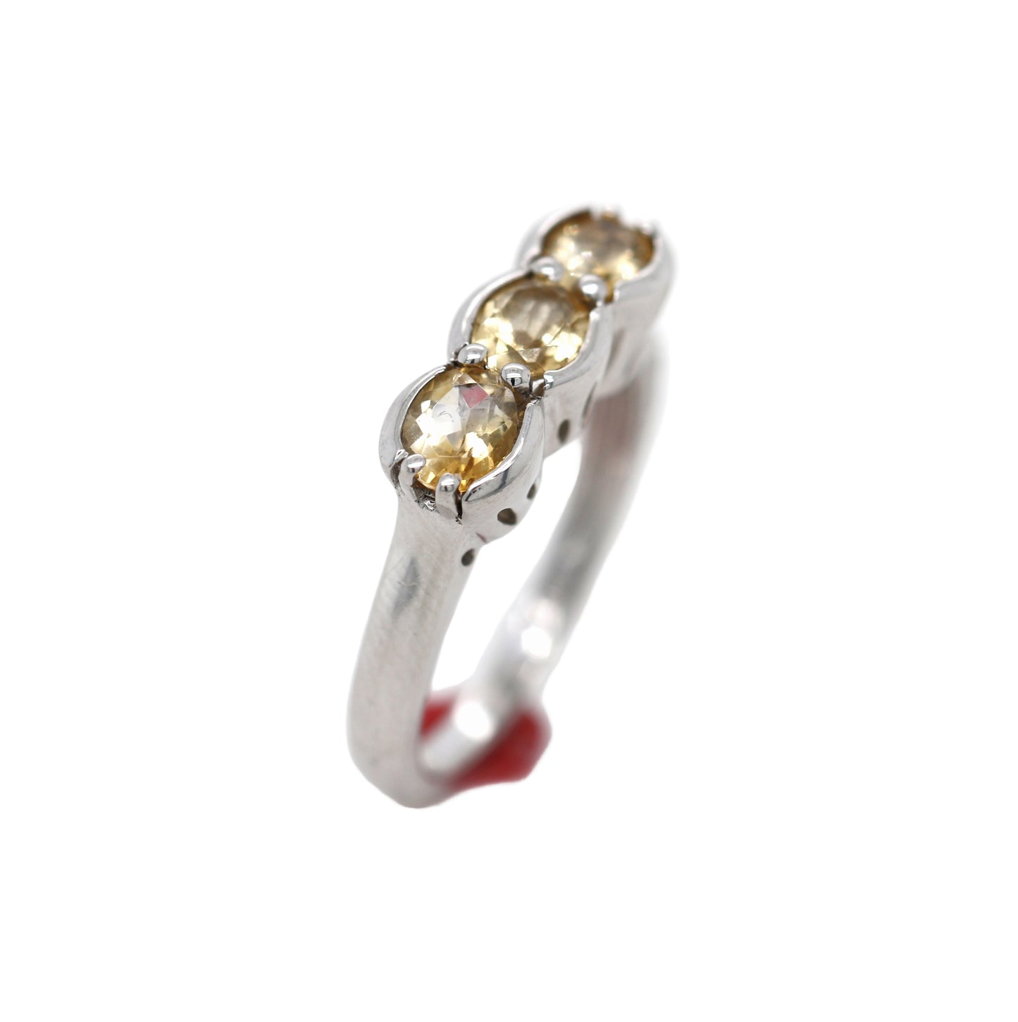 925 Silver Citrine Ring