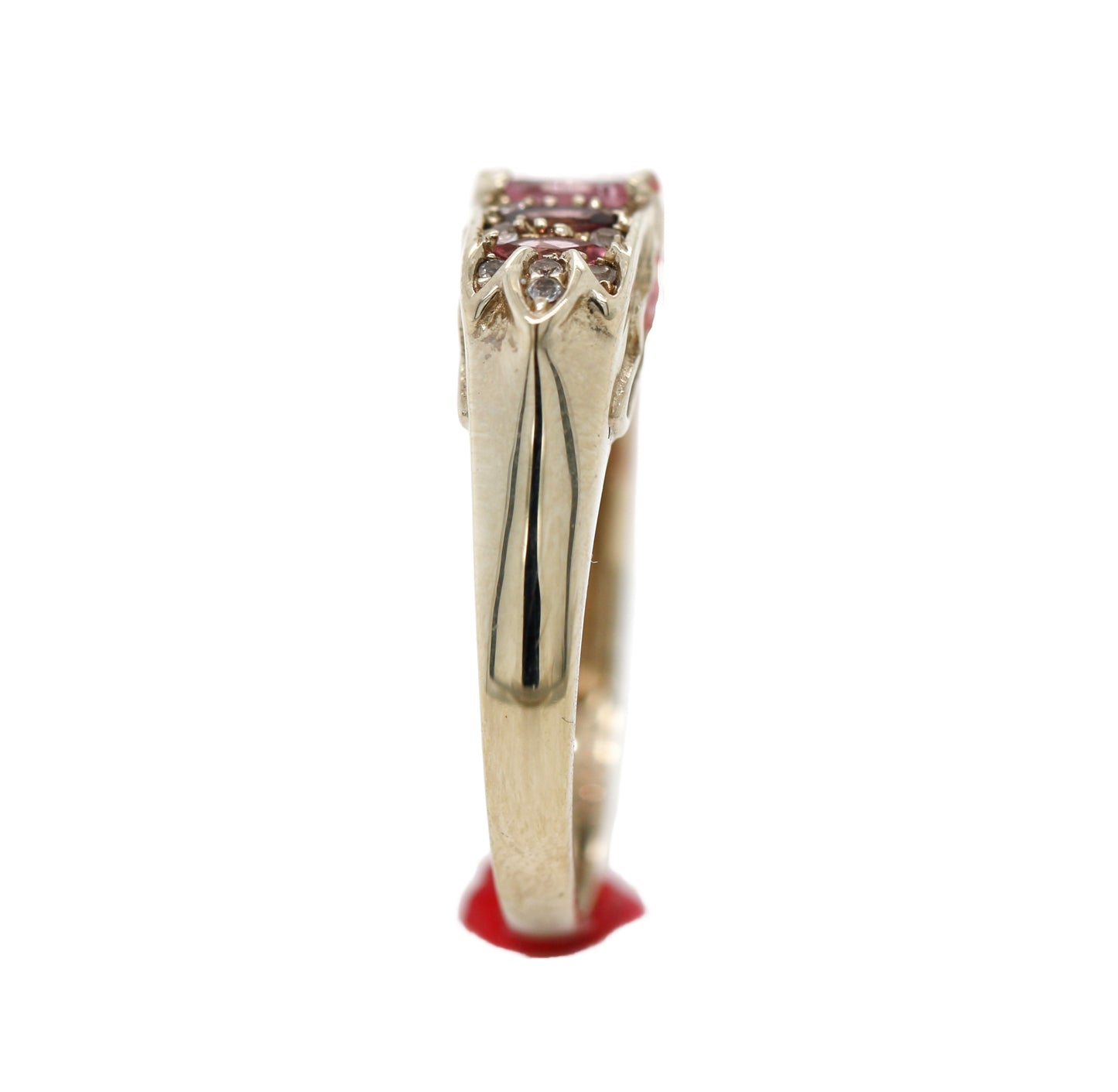 Tourmaline / White Topaz Ring